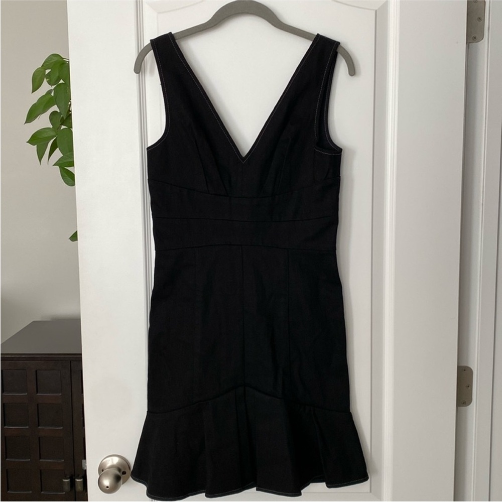 RACHEL ZOE Bridget black denim dress - Picture 3 of 11